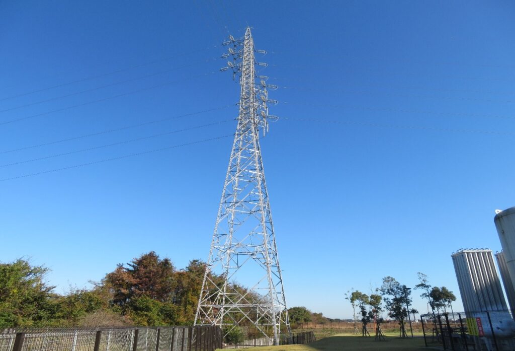 常陸那珂工団線外鉄塔防錆塗装工事