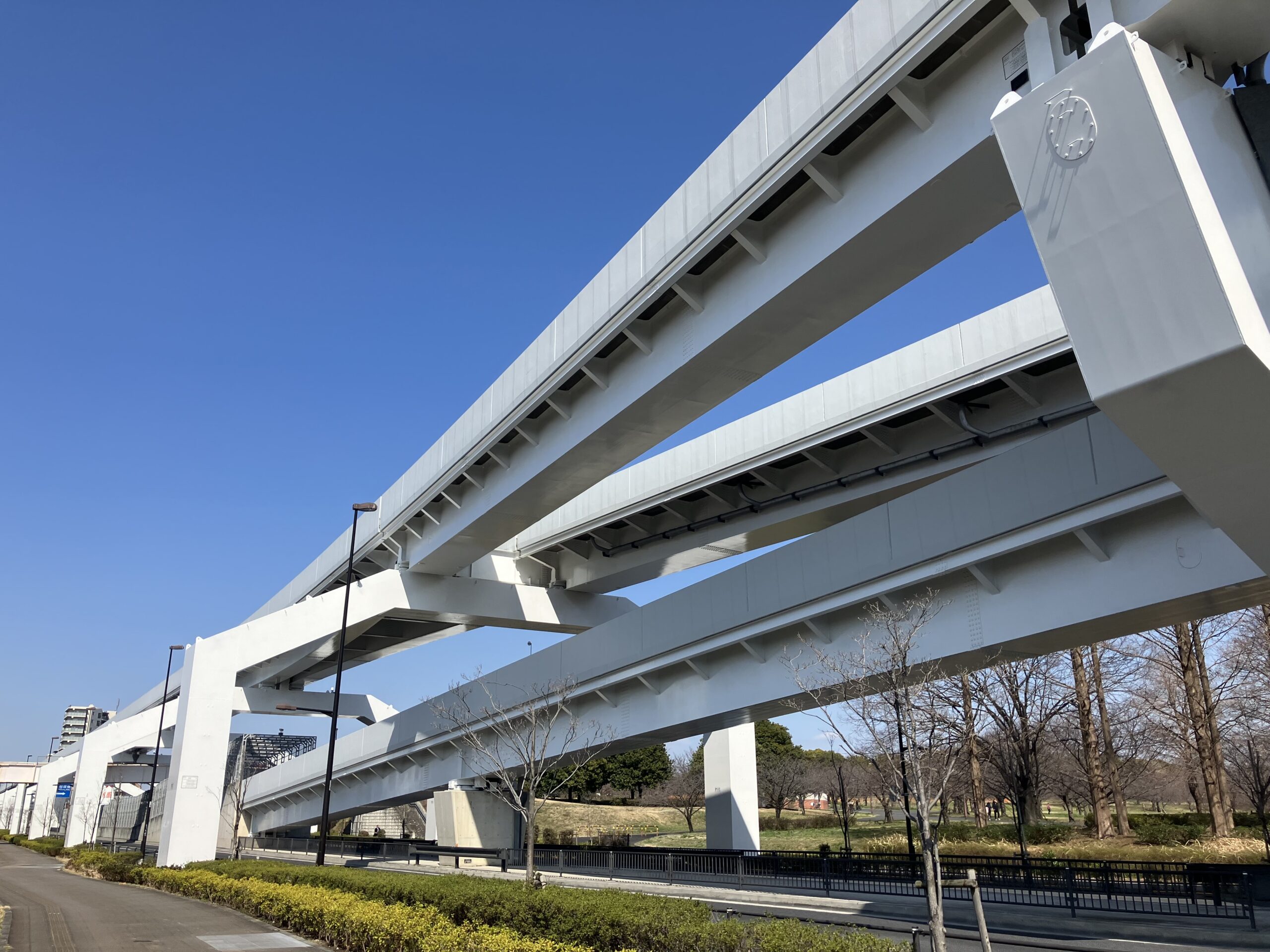 日暮里・舎人ライナー江北駅から舎人駅間塗装工事（R7-2）