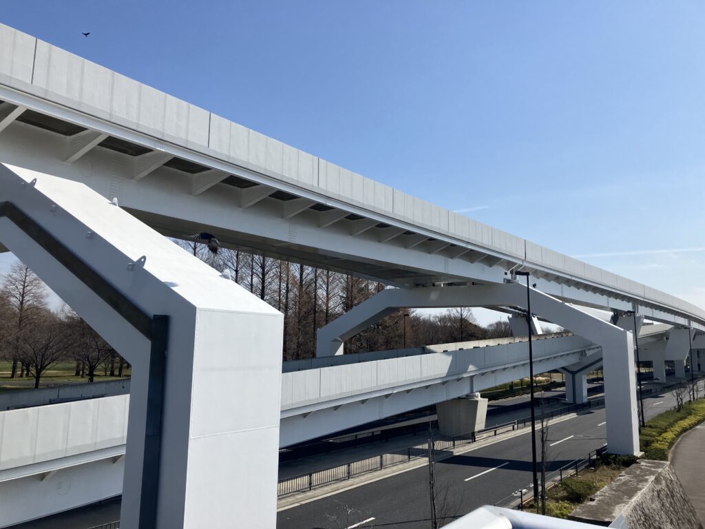 日暮里・舎人ライナー江北駅から舎人駅間塗装工事（R7-2）